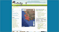 Desktop Screenshot of capeplace2stay.co.za